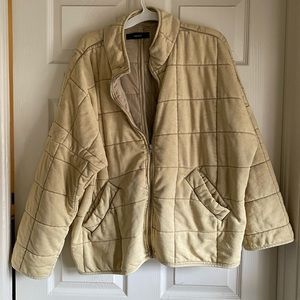 Quilted Zip-Up Jacket